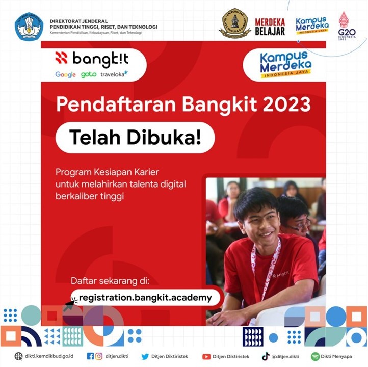 Pembukaan Program BANGKIT 2023 – Mahasiswa Belajar Teknologi – MBKM UWKS