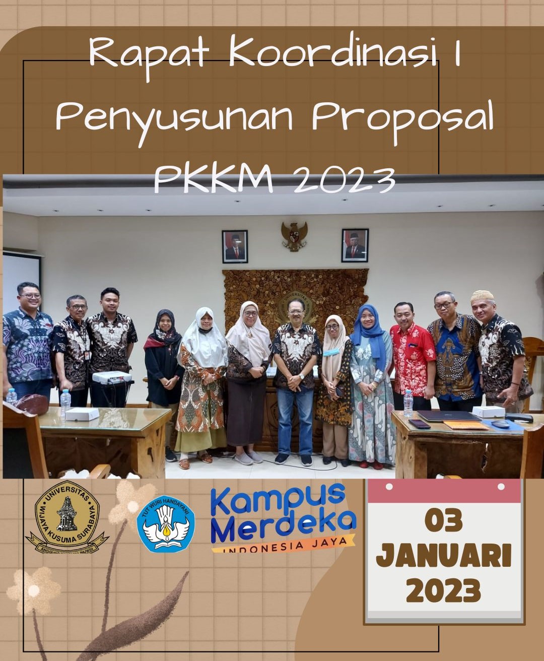Rapat Koordinasi I Penyusunan Proposal PKKM 2023